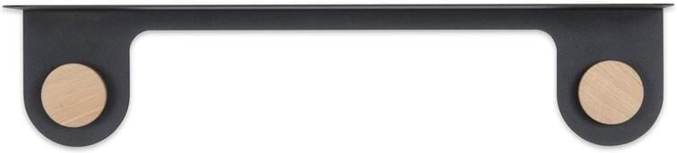 Gazzda Hook wandplank 60 zwart