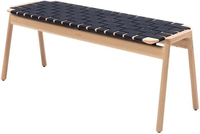 Gazzda Klupa eetbank 120 white oil Black