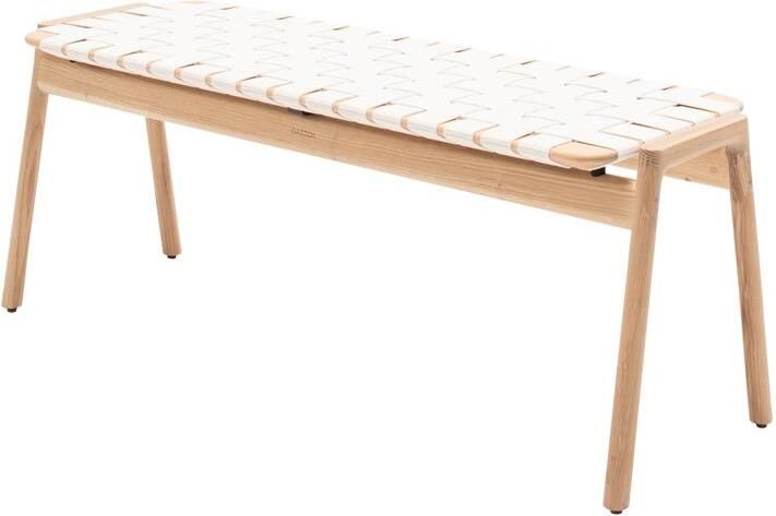 Gazzda Klupa eetbank 120 white oil White