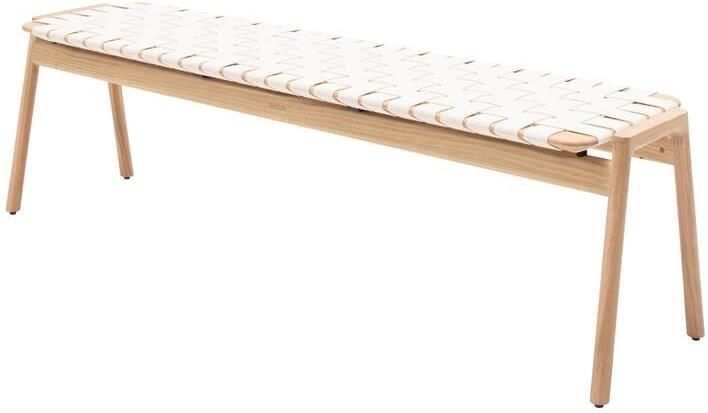 Gazzda Klupa eetbank 160 white oil White