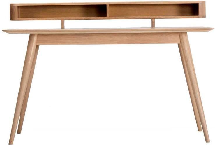 Gazzda Stafa bureau met schapvakken naturel