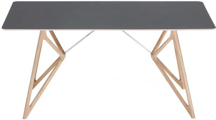 Gazzda Tink Tafel linoleum 160x90 whitewash Nero