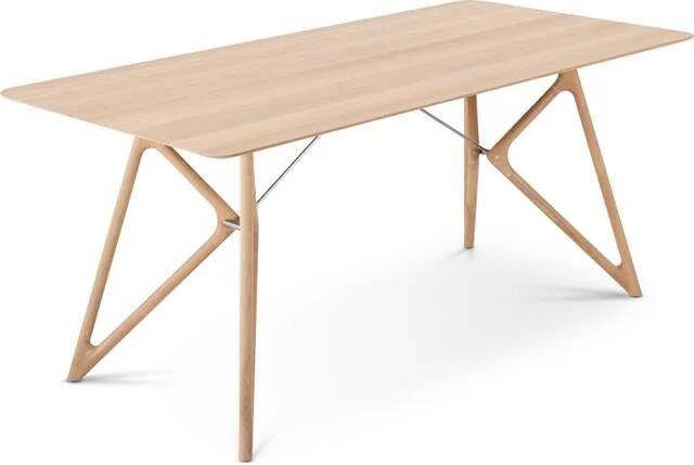 Gazzda Tink table houten eettafel whitewash 180 x 90 cm - Foto 2