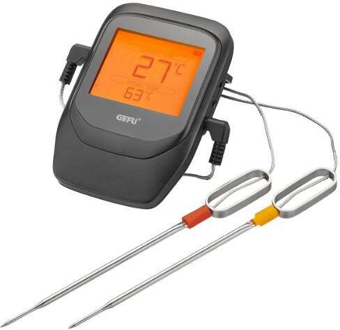 GEFU Vlees en Grill Thermometer Bluetooth Inclusief 2 Sonden Gef