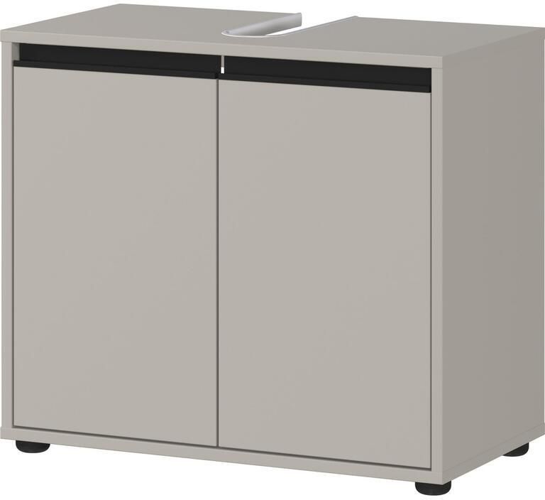 Germania Lemont Steengrijs Wastafelonderkast 63 cm