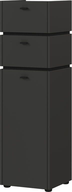 Germania Modesto Grafiet Badkamerkast Laag