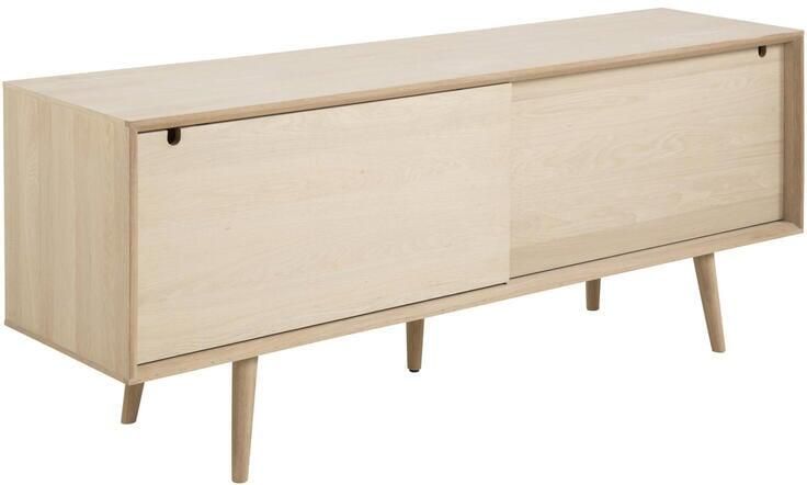 Giga Living Hjem Interiors Tilda Blank Eiken Dressoir met Schuifdeuren en 5-Lades - Foto 2