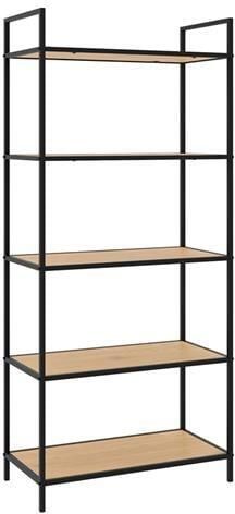 Giga Meubel Giga Living Boekenkast Naturel Eiken Open Kast 70x35x156cm Altino - Foto 2