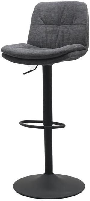 Giga Meubel Giga Living Barstoel Zonder Armleuning Donkergrijs 52x52x52cm Colville - Foto 2