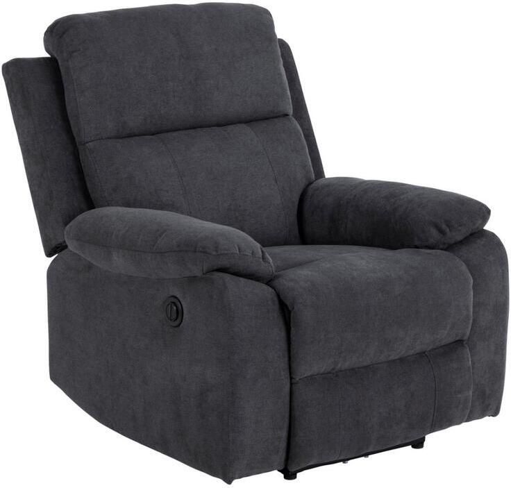 Giga Living Relaxfauteuil Rinda Donkergrijs Verstelbaar 95x90x98cm - Foto 3