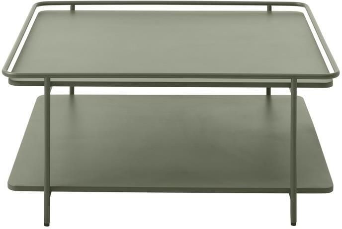 Giga Living Salontafel Yuba Groen Metaal 75x75x34 3cm - Foto 2