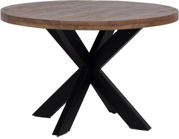 Giga Meubel Eettafel Rond Mangohout 150cm Barn