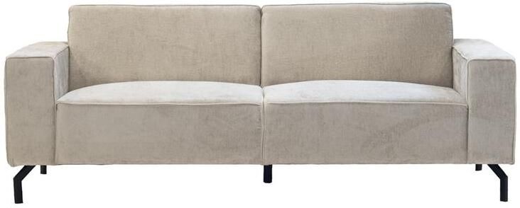 Giga Meubel Bank Taupe Stof Textiel 3-zits 220x100x82cm Rome - Foto 2