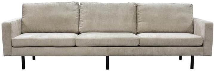 Giga Meubel Bank Stof Taupe 4-Zits Zitdiepte 49cm 280x84x90cm Florence - Foto 2