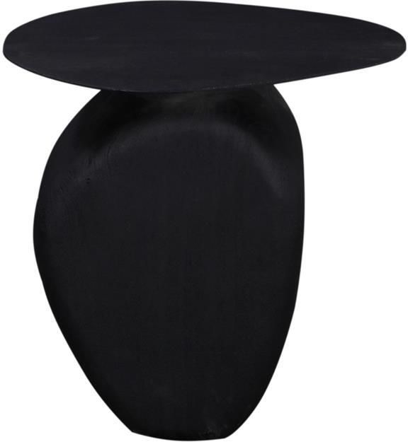 Giga Meubel Bijzettafel Organisch Zwart Mangohout 45x35x45cm Ebbe - Foto 3