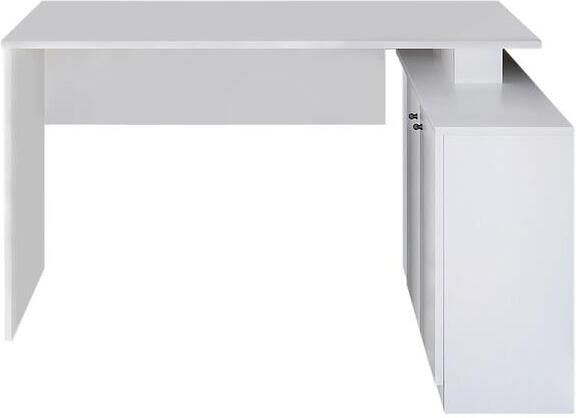 Emob Creativiteitsbureau 18mm Dik 130x70x40 100% Melamine Gecoat Wit Kantoor Wit Melamine Kantoor Op voorraad - Foto 5