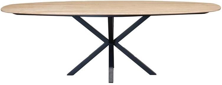 Giga Meubel DÉJA Living DÉJA Eettafel Gabriel Naturel Eikenhout 160cm - Foto 2