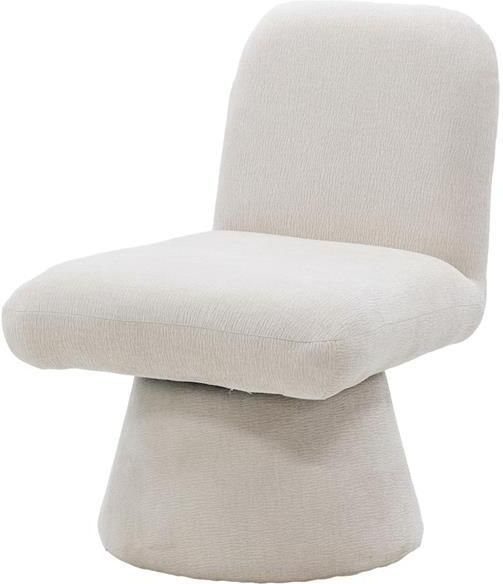 Giga Meubel Draaifauteuil Olivier Beige Stof 70x60x78cm - Foto 2