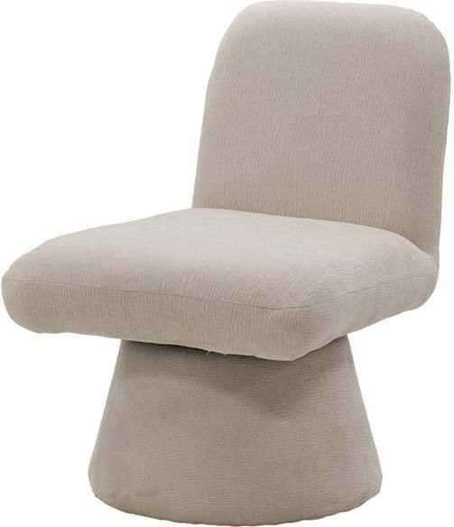 Giga Meubel Draaifauteuil Olivier Taupe Stof 70x60x78cm - Foto 2