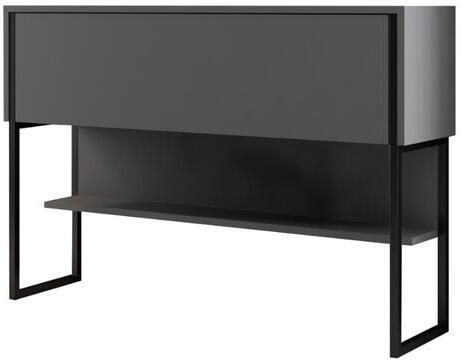 Giga Meubel Dressoir Antraciet|Zwart 120x30x80cm Luxe - Foto 2