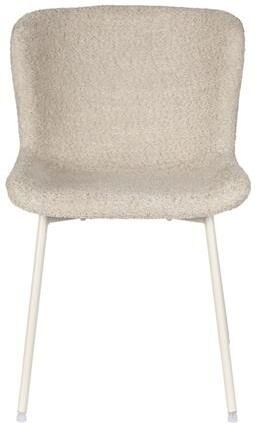 Giga Meubel Eetkamerstoel Stof Textiel Off White Zitdiepte 48cm - Foto 2