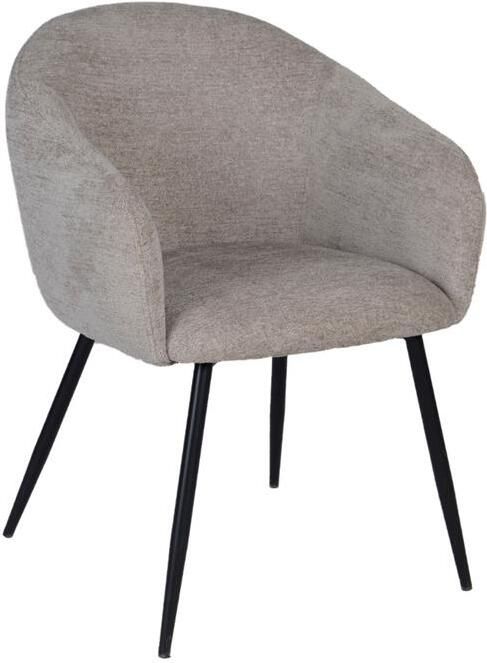 Giga Meubel Eetkamerstoel Beige Stof 63x63x81cm Meau - Foto 2