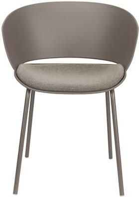 Giga Meubel Eetkamerstoel Grijs Zithoogte 48 5cm 54 5x59x80 5cm Jessica - Foto 2