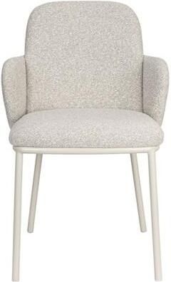 Giga Meubel Eetkamerstoel Met Armleuning Beige Jerrico Set van 2 - Foto 2