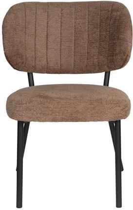 Giga Meubel Eetkamerstoel Sanne Oranje Stof Zithoogte 48cm Set van 2 - Foto 2