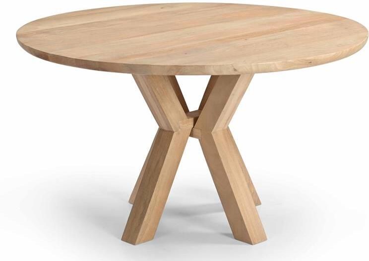 Giga Meubel Eettafel Ø150cm Naturel Mangohout Tafel Heleen - Foto 2