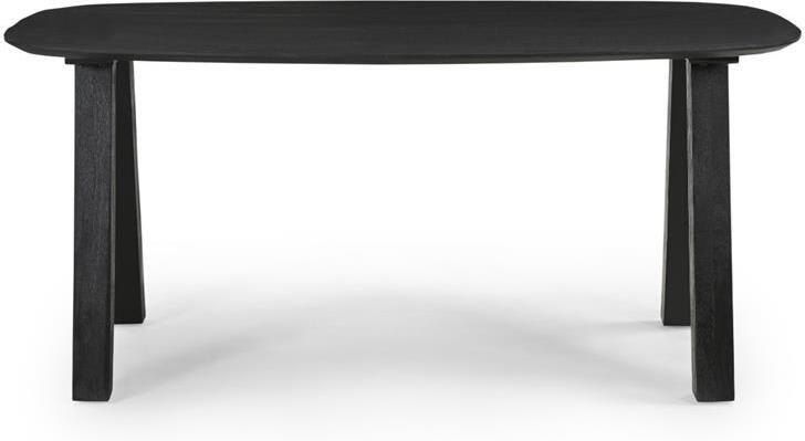 Giga Meubel Eettafel Sensi Zwart Mangohout Deens Ovaal 240x100x76 cm - Foto 2