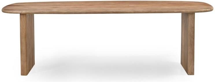 Giga Meubel Eettafel Gin Deens Ovaal 240x100x77cm Naturel - Foto 2