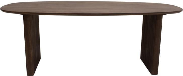 Giga Meubel Eettafel Aya Deens Ovaal 180cm Donkerbruin Mangohout - Foto 2