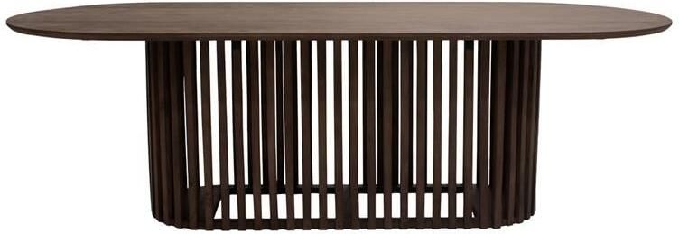 Giga Meubel Eettafel Donkerbruin Mangohout 250x110x76cm Ferran - Foto 3