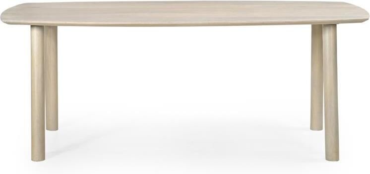 Giga Meubel Eettafel Deens Ovaal 240cm Naturel Mangohout 6-8 Personen Leone - Foto 3