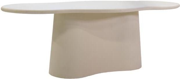 Giga Meubel Eettafel Organisch 180cm Beige Beton Jessie - Foto 2