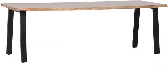 Giga Meubel Eettafel Rechthoek 240cm Naturel Boomstamtafel Lars - Foto 3