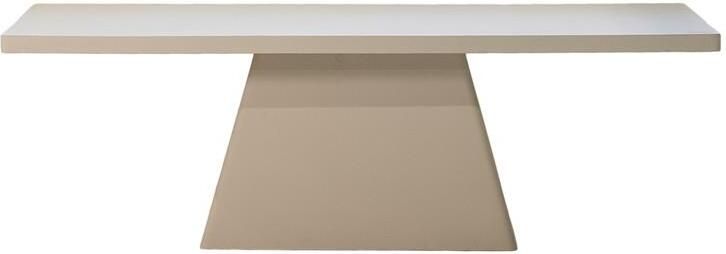 Giga Meubel Tuintafel Rechthoek 240cm Beige Eco Composiet Avia