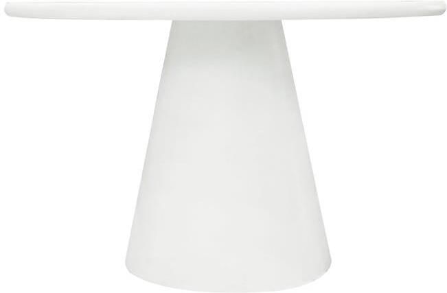 Giga Meubel Eettafel Rond Wit 120cm Beton Ciré Fenna - Foto 2