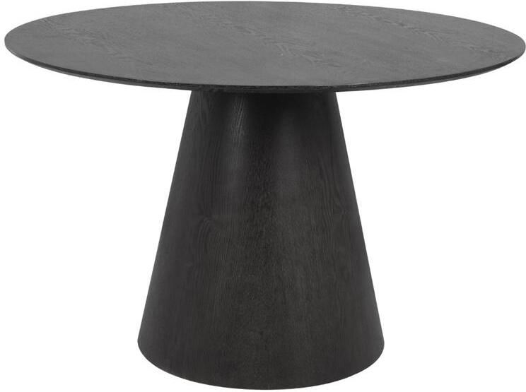 Giga Meubel Eettafel Rond Zwart 120x120x75cm Fynn - Foto 3