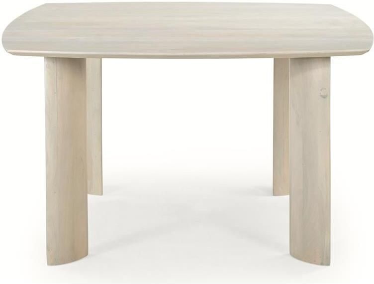 Giga Meubel Eettafel Sieb Naturel Mangohout Vierkant 130x130x76cm - Foto 3