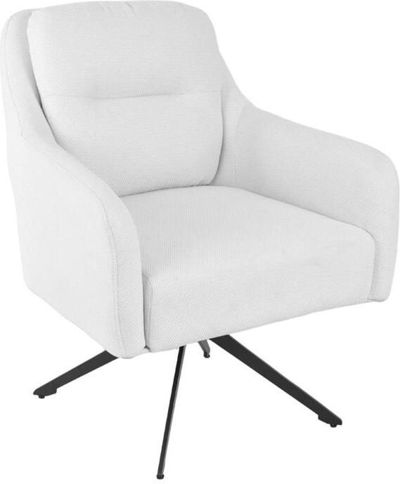 Giga Meubel Fauteuil Beige Draaibaar Stof en Metaal Fauteuil Matthias - Foto 3