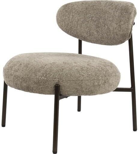 Giga Meubel Fauteuil Round Tissee Zand Stof 62x67x71cm - Foto 3
