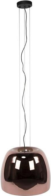 Giga Meubel Hanglamp Koper Glas 48x48x150cm Drift