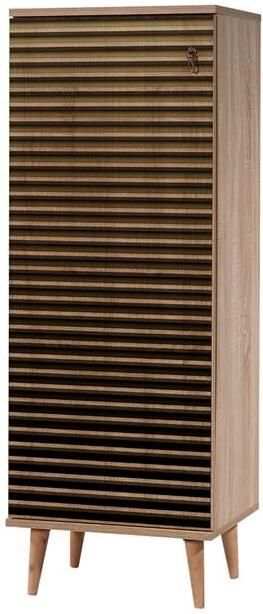 Emob Schoenenkast Regal-sonoma eik streepjesprint - Foto 2