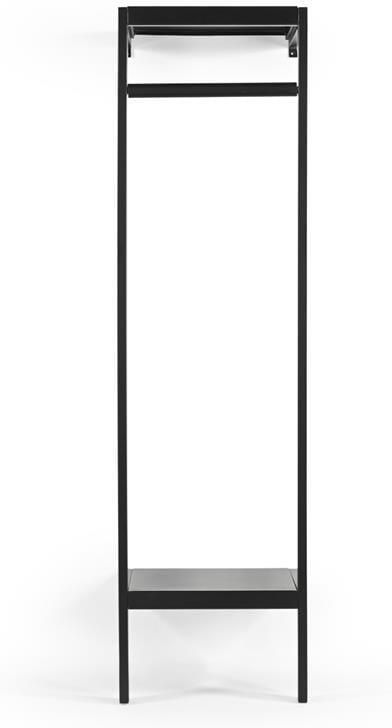 Giga Meubel Kapstok Manoué Zwart Metaal 50x40x185cm - Foto 2