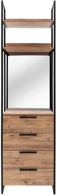 Arabic House Kledingkast Dynamic D Melamine Naturel 64x225cm - Foto 2