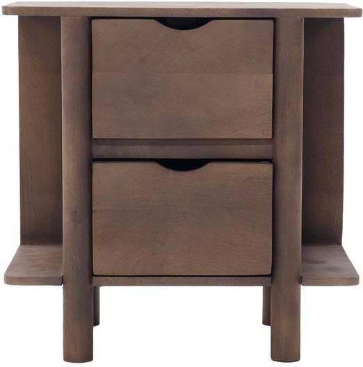 Giga Meubel Nachtkastje Xavier Donkerbruin - Foto 2