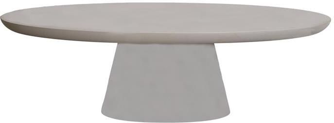 Giga Meubel Salontafel Cleo Ovaal Eco Composiet 130cm - Foto 2