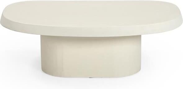 Giga Meubel Salontafel Rechthoek 90cm Beige Beton Carly - Foto 3